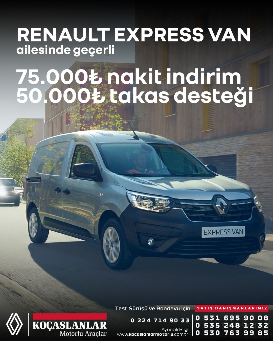 Renault Express Van Kredi Kampanyası